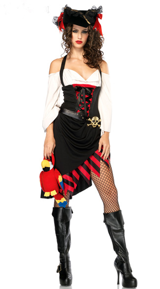 F66123 Sexy Saucy Wench Pirate Costume